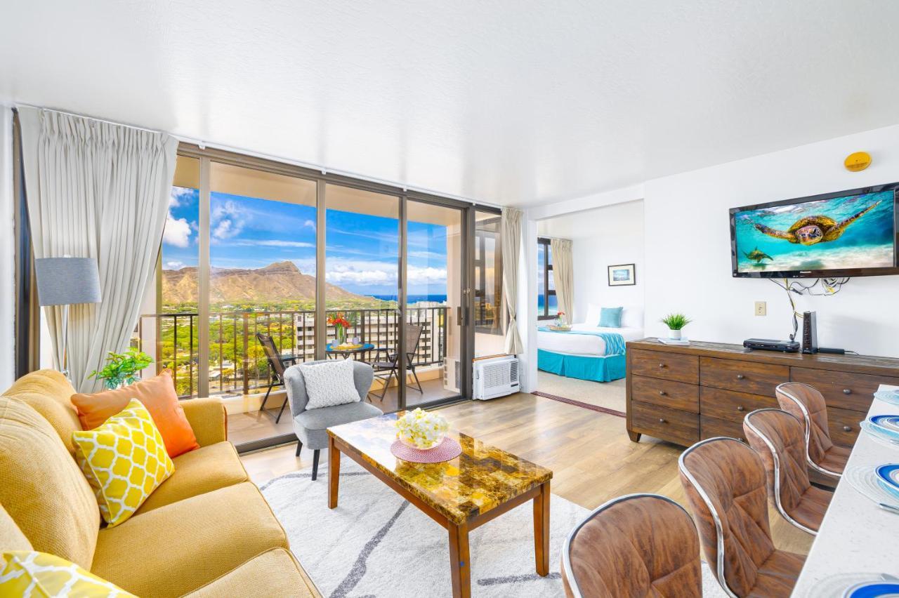 Ferienwohnung Beautiful Ocean And Diamond Head Views With Parking Honolulu Exterior foto
